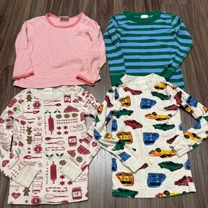 4 of Hanna Anderson toddler 4T pajama long sleeve shirt